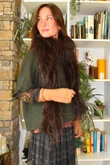 Tiby Cashmere Touch Layering Top Baroque Country Bloom Green